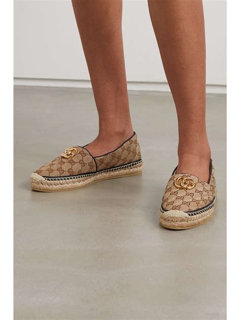 gucci scarpa spadrillas|Gucci Pilar Espadrille Flat (Women) .